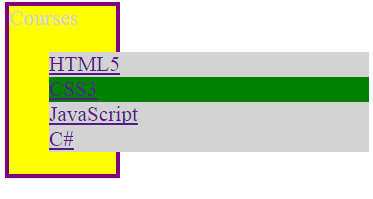 Drop-down menus in CSS
